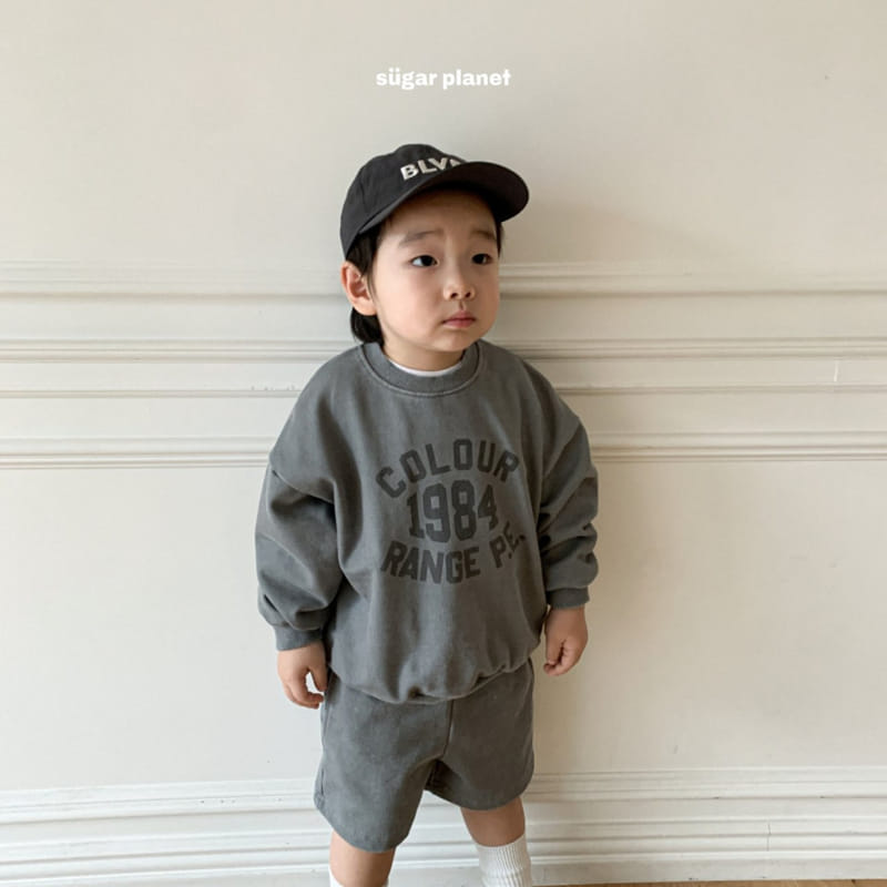 Sugar Planet - Korean Children Fashion - #minifashionista - Hours Pigment Top Bottom Set - 2