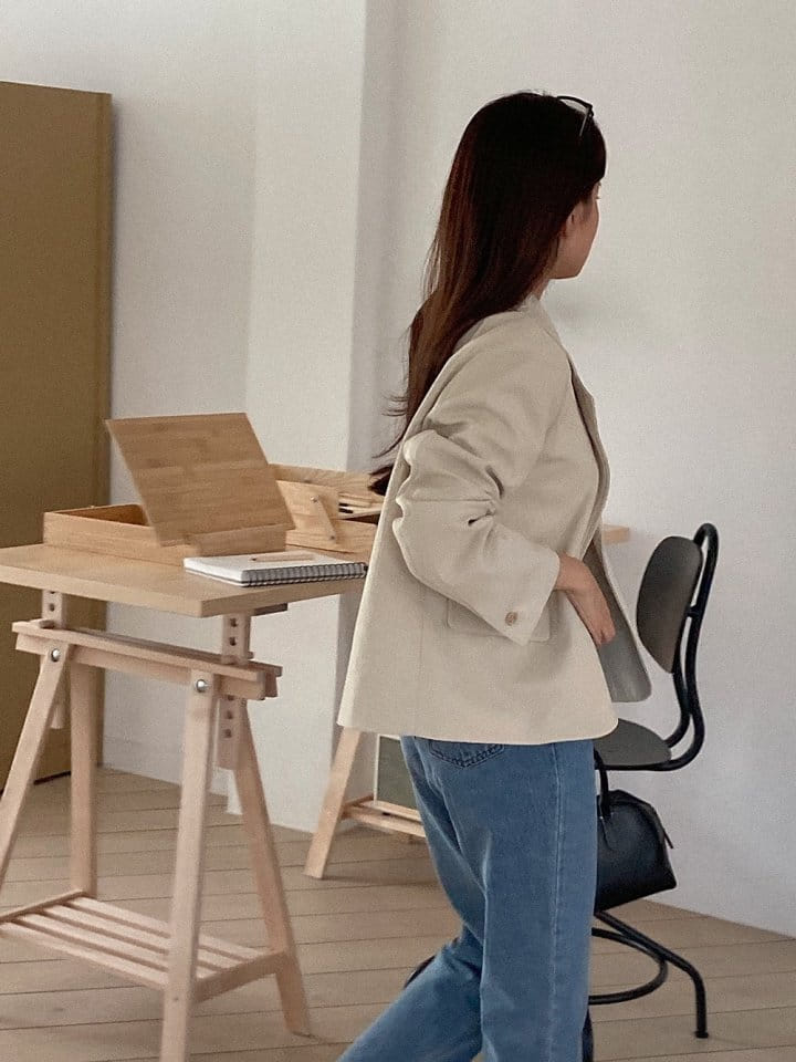 Tahiti - Korean Women Fashion - #momslook - One Button Jacket - 10