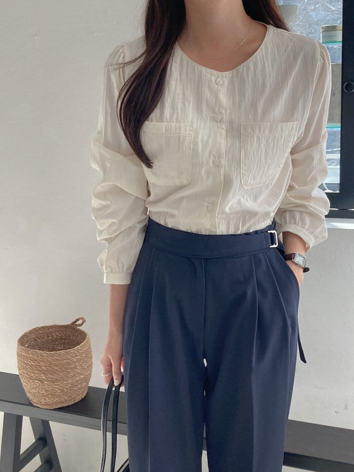 Tahiti - Korean Women Fashion - #pursuepretty - Toy Blouse - 3