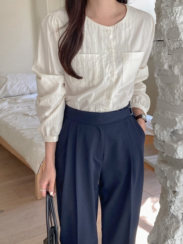 Tahiti - Korean Women Fashion - #pursuepretty - Toy Blouse - 4