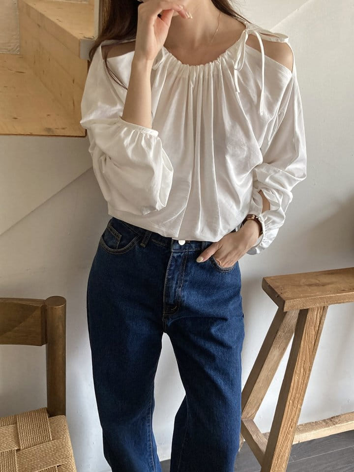 Tahiti - Korean Women Fashion - #shopsmall - Tater Blouse - 3