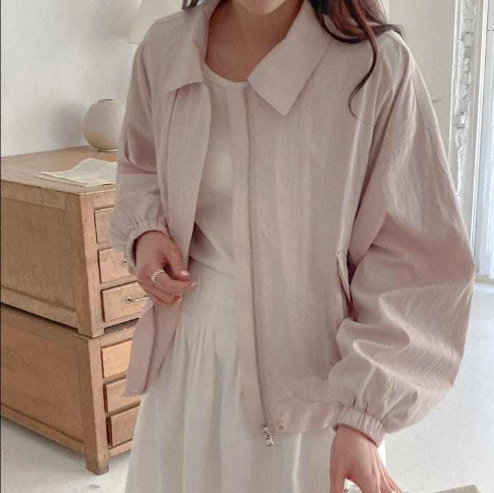 Tahiti - Korean Women Fashion - #shopsmall - Pony Blouson Jacket