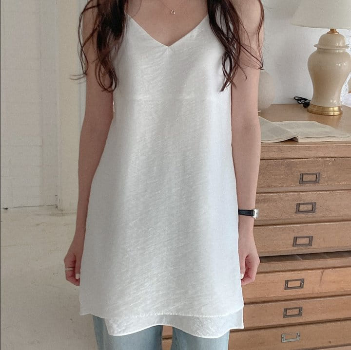 Tahiti - Korean Women Fashion - #thatsdarling - Muzi Layered One-Piece