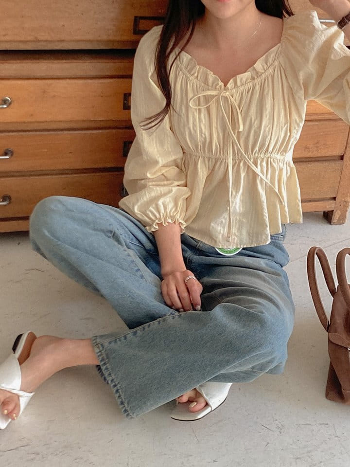 Tahiti - Korean Women Fashion - #womensfashion - Tree Blouse - 2