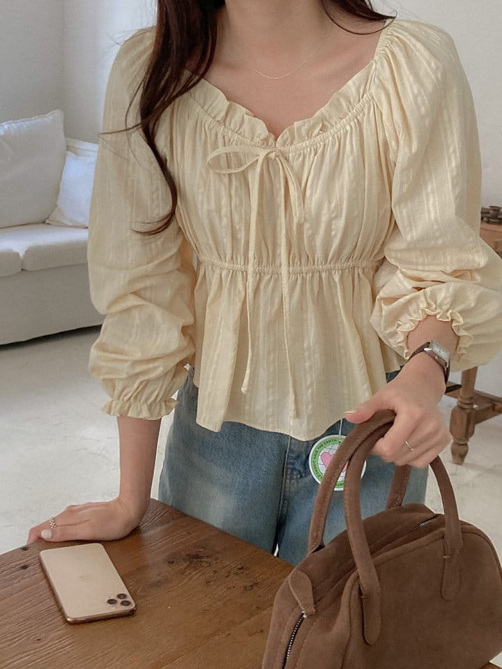 Tahiti - Korean Women Fashion - #momslook - Tree Blouse - 4
