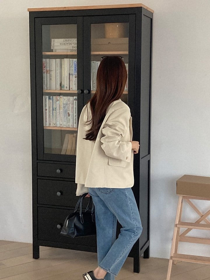 Tahiti - Korean Women Fashion - #womensfashion - One Button Jacket - 11