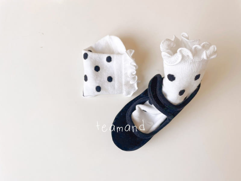 Teamand - Korean Children Fashion - #childofig - Polkadot Socks Set - 5