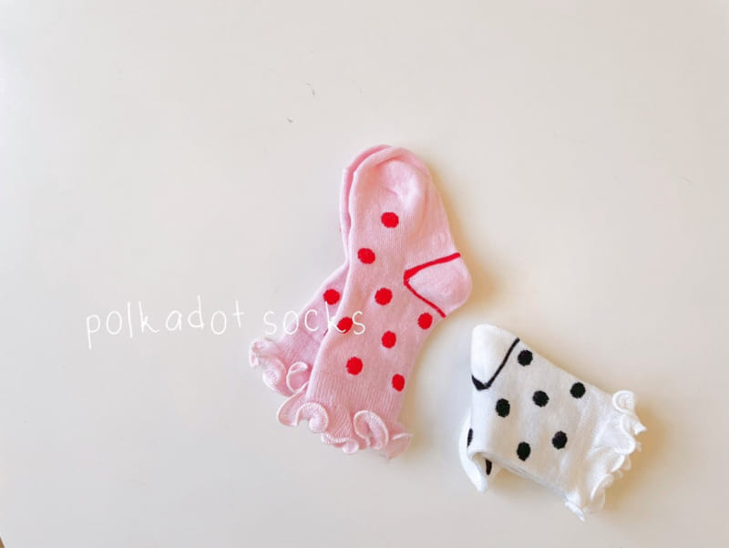 Teamand - Korean Children Fashion - #designkidswear - Polkadot Socks Set - 7