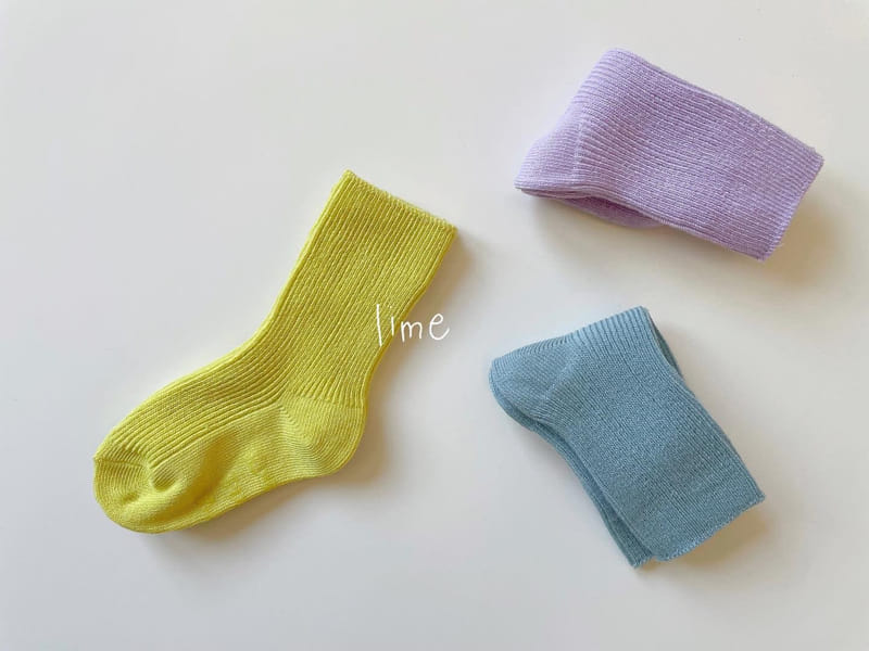 Teamand - Korean Children Fashion - #kidsstore - Soboro Socks Set - 8