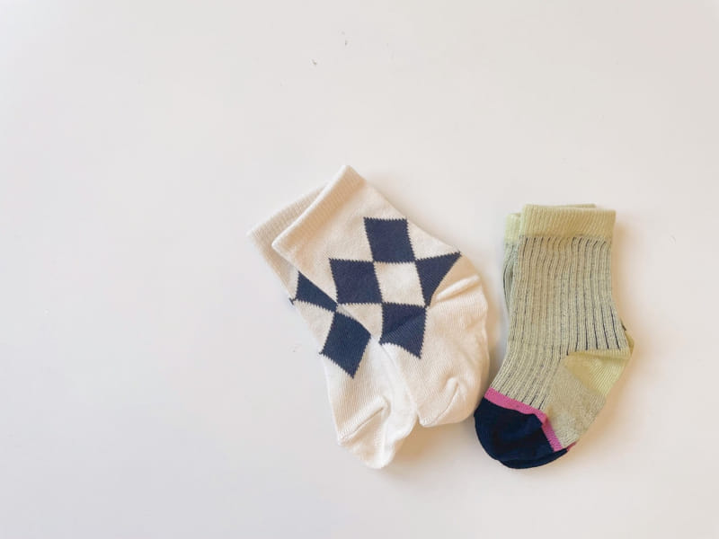 Teamand - Korean Children Fashion - #kidsstore - Berlin Socks Set - 6