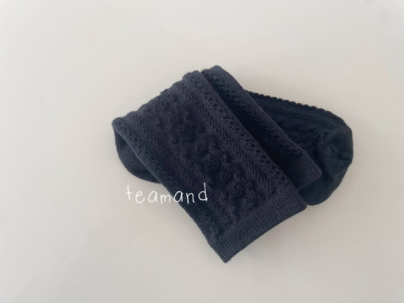 Teamand - Korean Children Fashion - #magicofchildhood - Embo Lace Socks Set - 5
