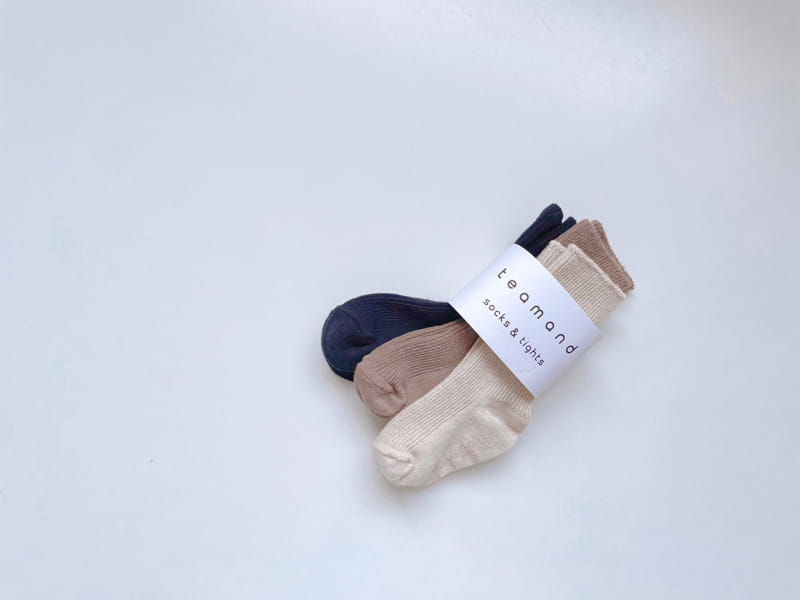 Teamand - Korean Children Fashion - #prettylittlegirls - Pie Socks Set With Adult - 6