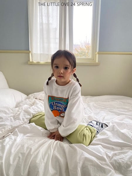 The Little Ove - Korean Children Fashion - #kidzfashiontrend - Orange Tee - 4