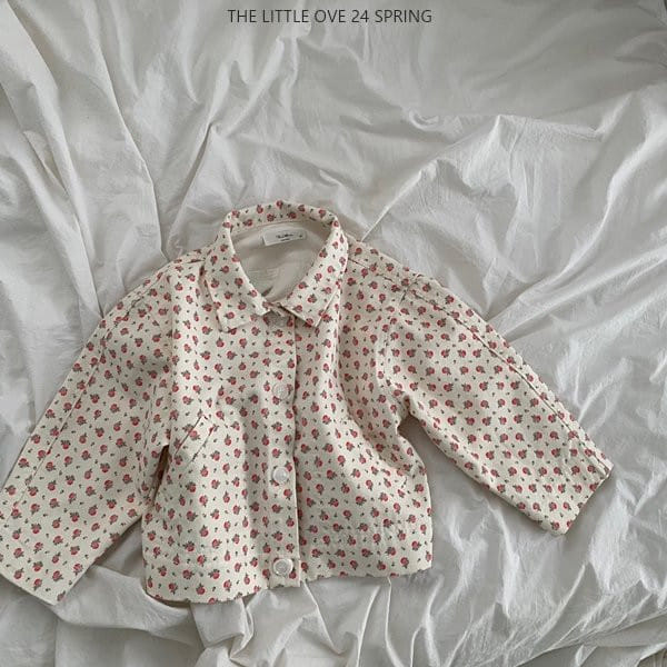 The Little Ove - Korean Children Fashion - #kidsstore - Flower Spring Jacket