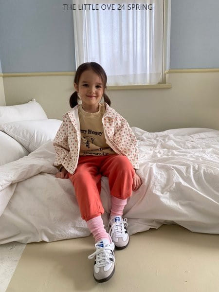 The Little Ove - Korean Children Fashion - #kidzfashiontrend - Flower Spring Jacket - 2