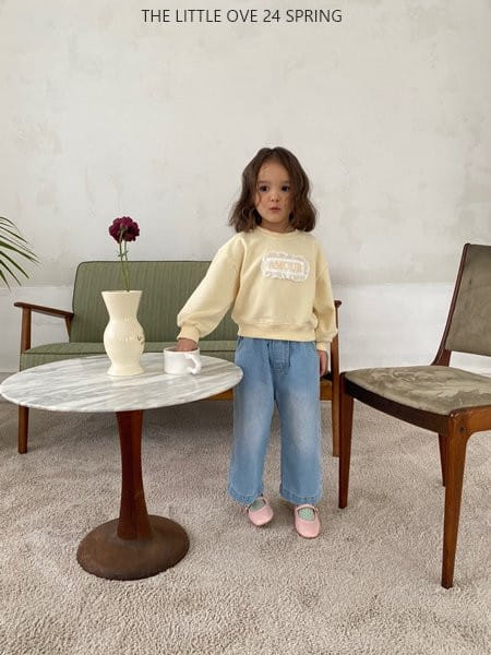 The Little Ove - Korean Children Fashion - #littlefashionista - Cozy Denim Pants - 7