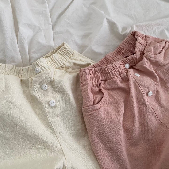 The Little Ove - Korean Children Fashion - #magicofchildhood - Mini Button Span Pants - 11