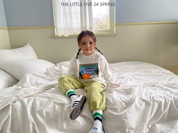 The Little Ove - Korean Children Fashion - #minifashionista - Orange Tee - 7