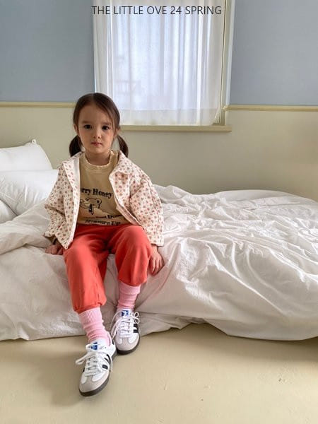 The Little Ove - Korean Children Fashion - #prettylittlegirls - Flower Spring Jacket - 7