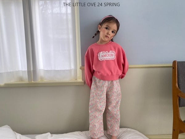 The Little Ove - Korean Children Fashion - #toddlerclothing - Flower Straight Pants - 11