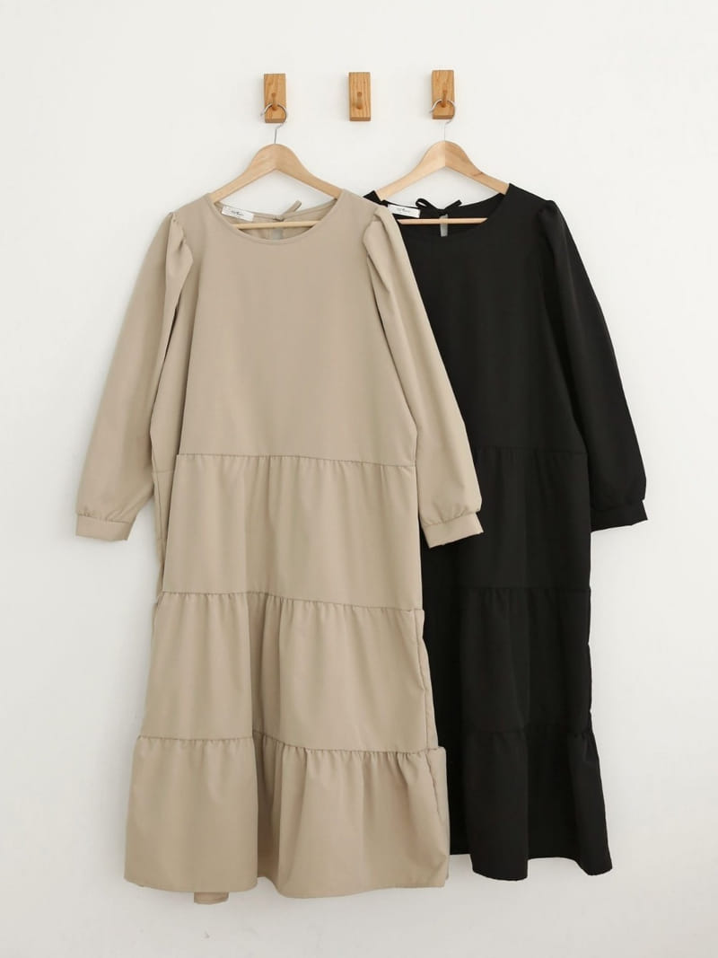 Theggllim - Korean Women Fashion - #pursuepretty - Juang Kan Kan One-Piece - 4