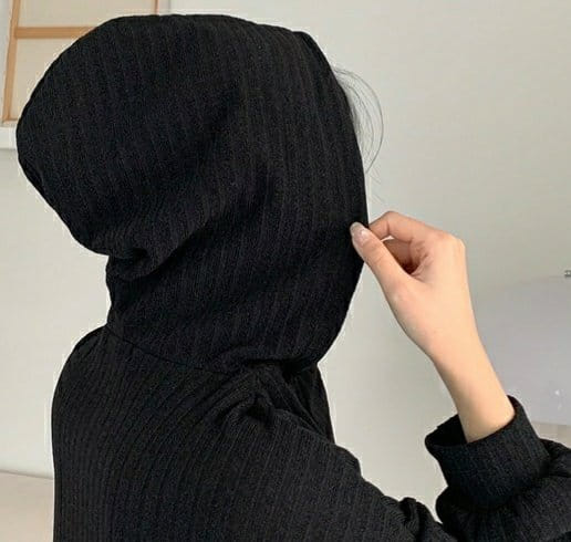 Theggllim - Korean Women Fashion - #shopsmall - Hoody Rib One-Piece - 8