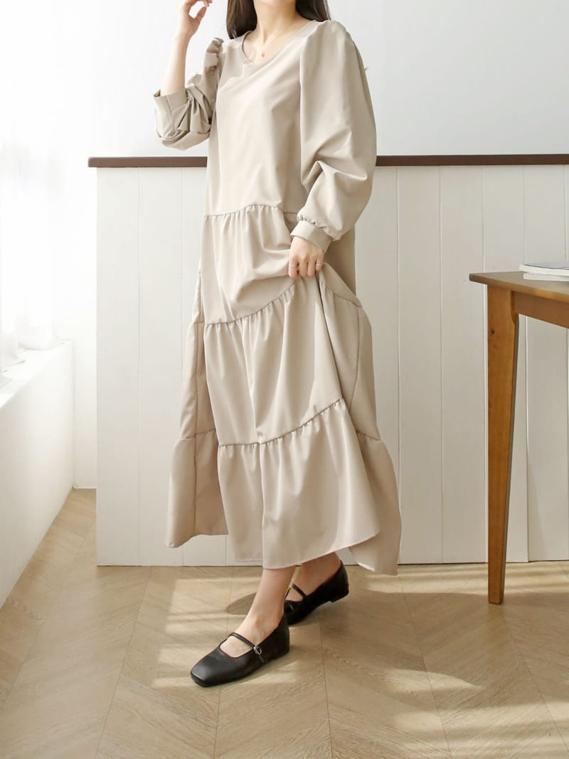 Theggllim - Korean Women Fashion - #shopsmall - Juang Kan Kan One-Piece - 6