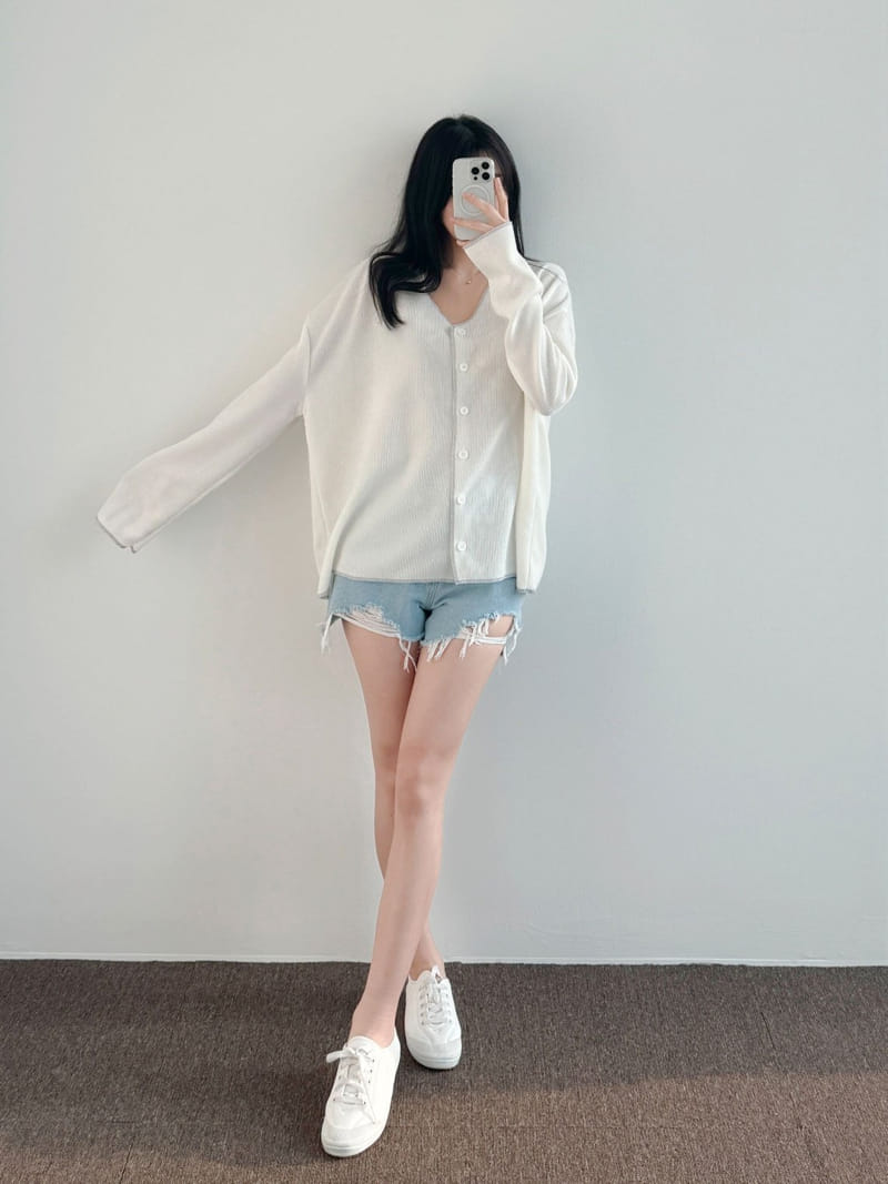 Theggllim - Korean Women Fashion - #thelittlethings - Stitch Color Cardigan - 7