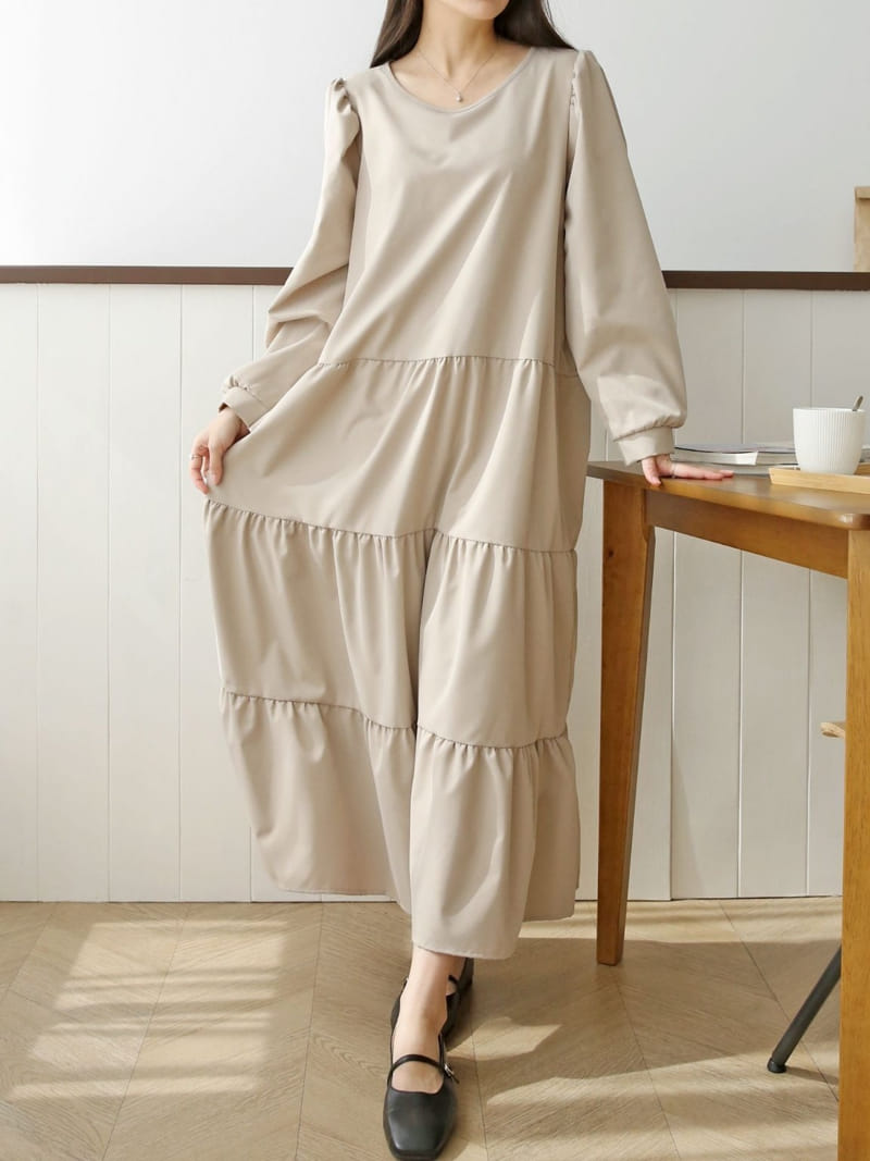 Theggllim - Korean Women Fashion - #vintagekidsstyle - Juang Kan Kan One-Piece - 2