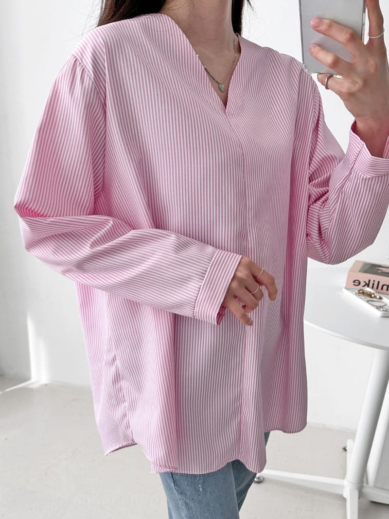 Theggllim - Korean Women Fashion - #womensfashion - Leo ST Blouse - 6