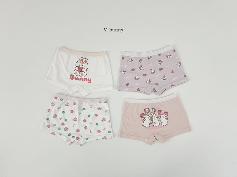 V Bunny - Korean Children Fashion - #kidzfashiontrend - Heart Bunny Underwear - 2
