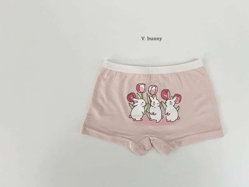 V Bunny - Korean Children Fashion - #minifashionista - Heart Bunny Underwear - 6