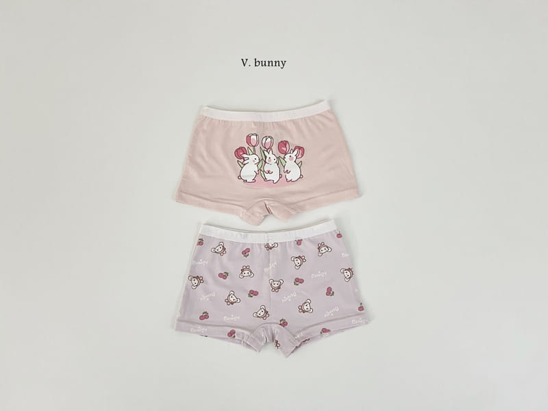 V Bunny - Korean Children Fashion - #todddlerfashion - Heart Bunny Underwear - 8