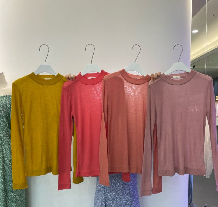 Very - Korean Women Fashion - #momslook - C Long Sleeve Tee - 11