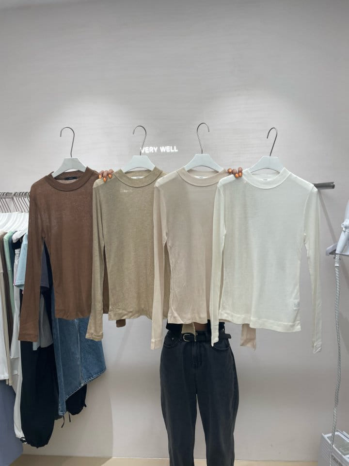 Very - Korean Women Fashion - #womensfashion - C Long Sleeve Tee - 10