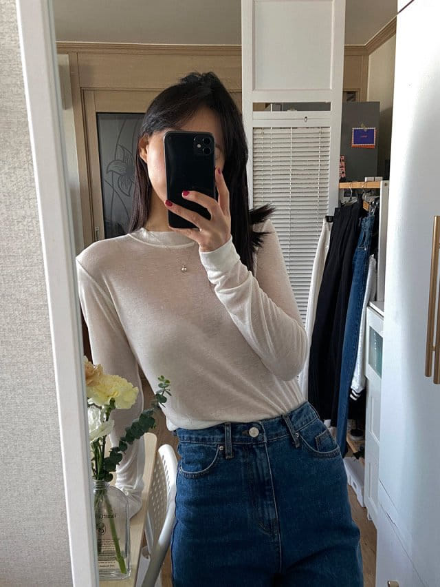 Very - Korean Women Fashion - #womensfashion - C Long Sleeve Tee - 8