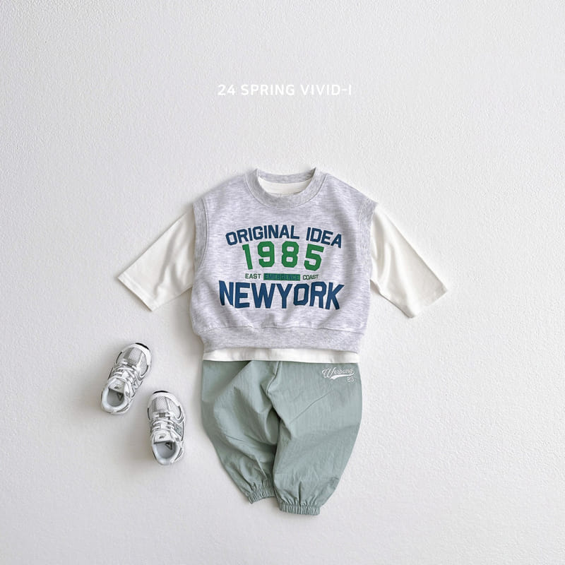 Vivid I - Korean Children Fashion - #Kfashion4kids - Crunch Jogger Pants - 6