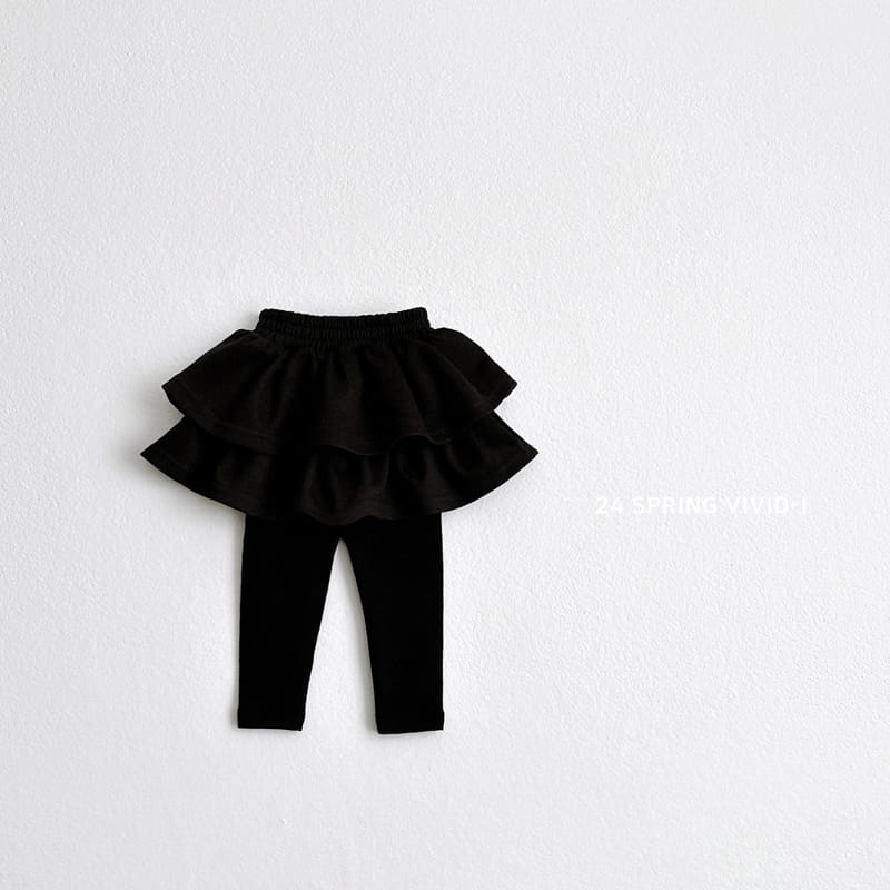 Vivid I - Korean Children Fashion - #Kfashion4kids - Can Cang Skirt Leggings - 5