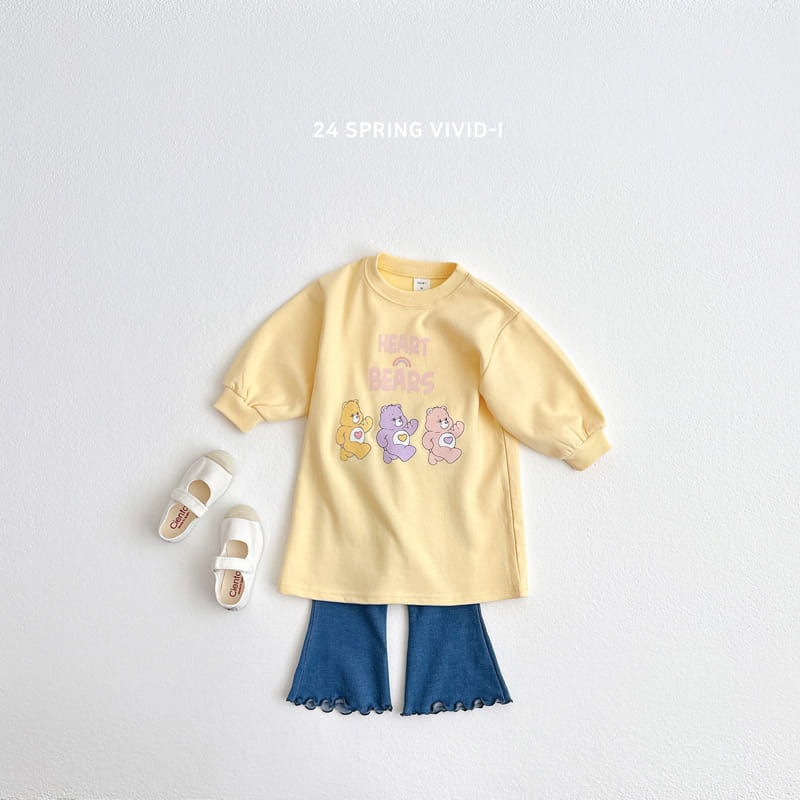 Vivid I - Korean Children Fashion - #Kfashion4kids - Indigo Wide Pants - 8
