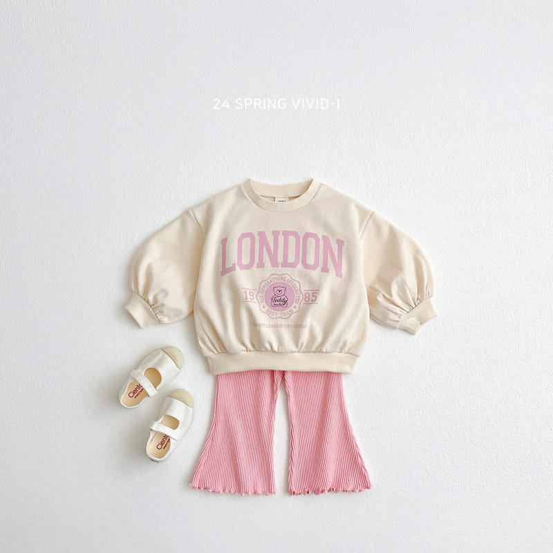 Vivid I - Korean Children Fashion - #Kfashion4kids - Terry Rib Pants - 5