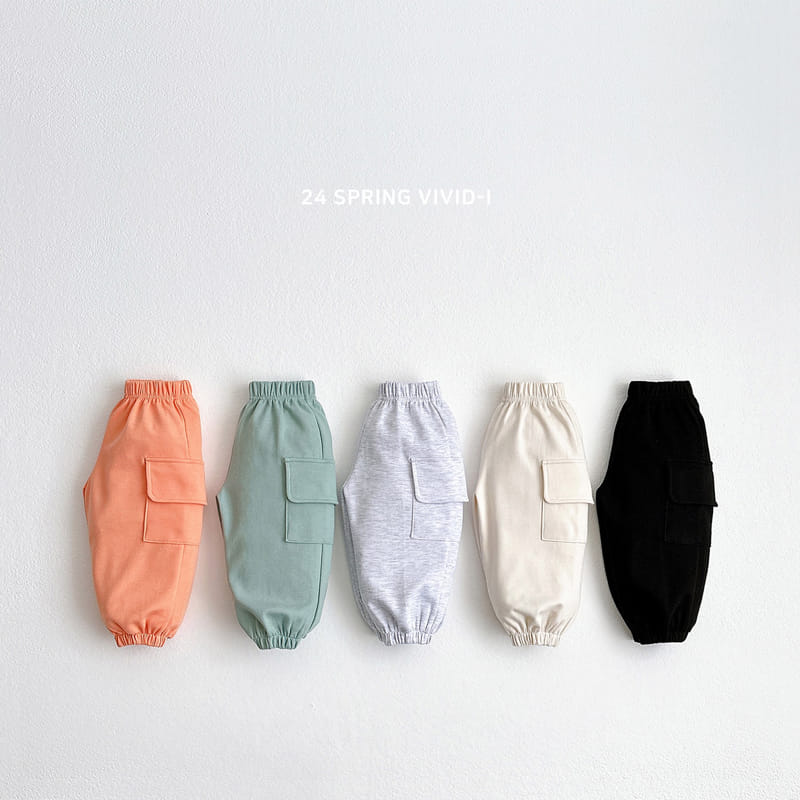 Vivid I - Korean Children Fashion - #childofig - Spring Pocket Jogger