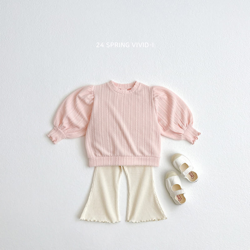 Vivid I - Korean Children Fashion - #childofig - Twiddle Wide Top Bottom Set - 9
