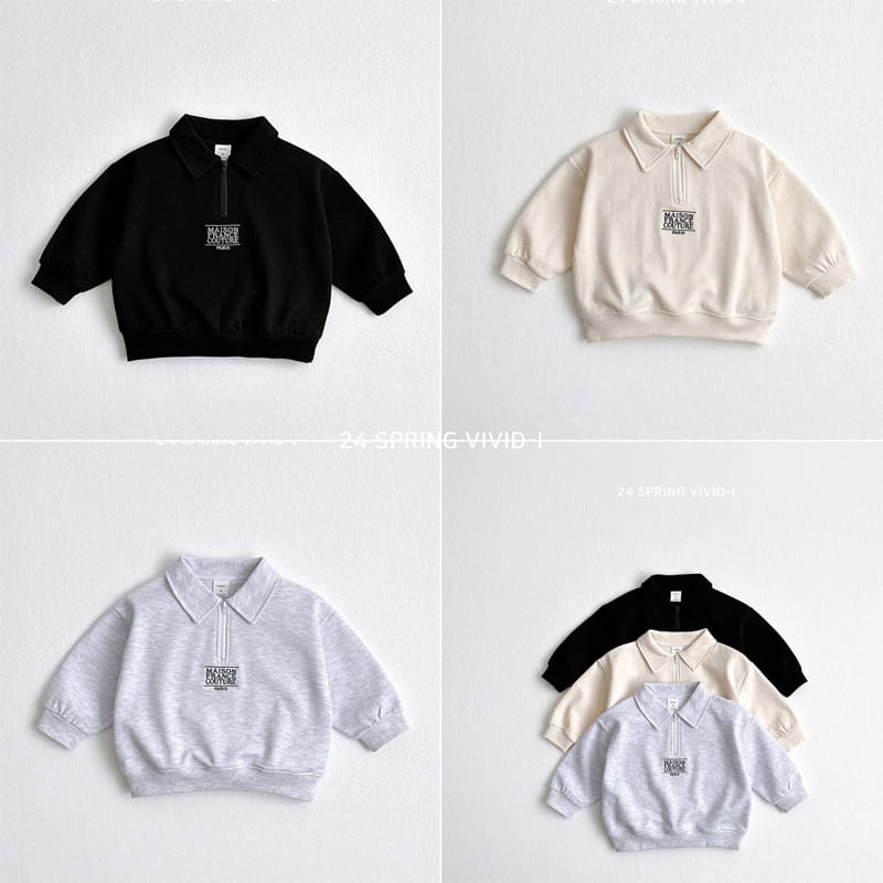 Vivid I - Korean Children Fashion - #childofig - Maison Anorak Sweatshirt - 3