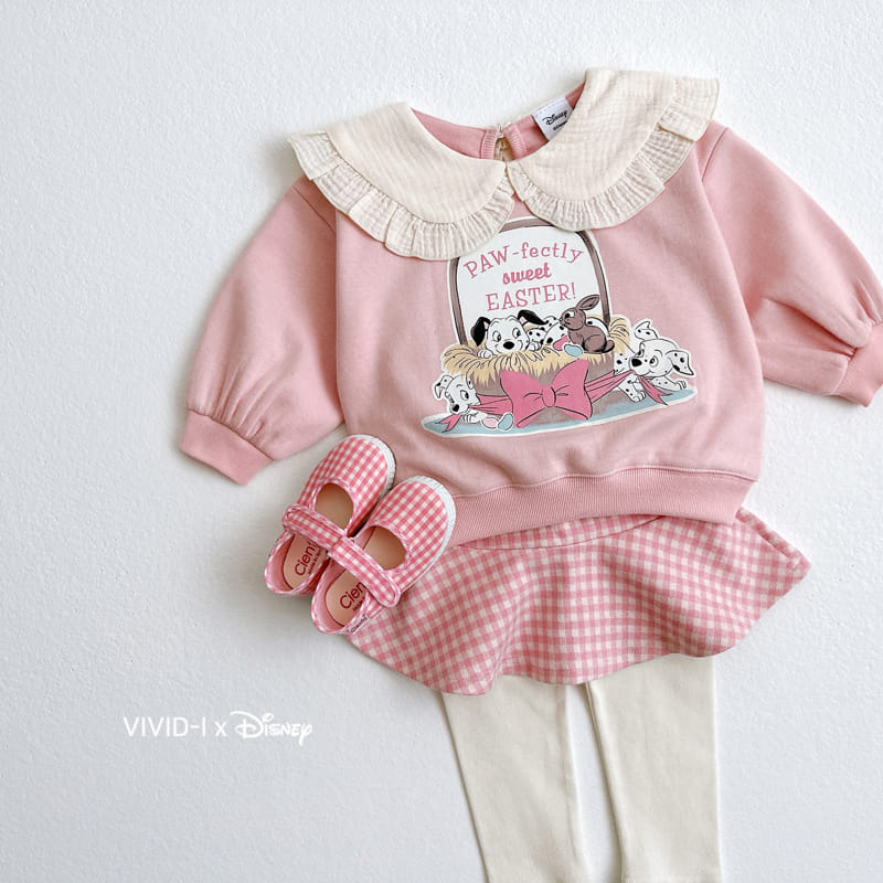 Vivid I - Korean Children Fashion - #childofig - Check Check Skirt Leggings - 9