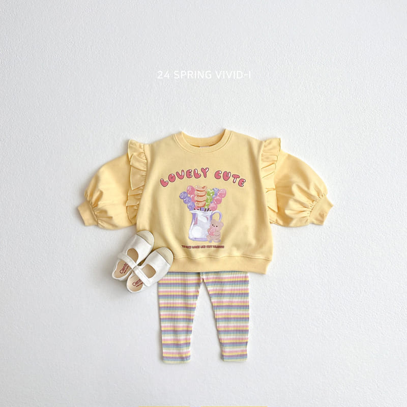 Vivid I - Korean Children Fashion - #childofig - Rainbow Leggings - 6