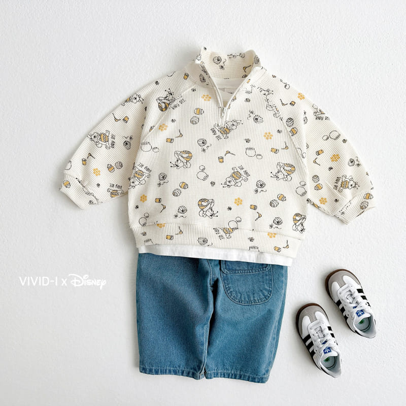 Vivid I - Korean Children Fashion - #childrensboutique - D Waffle Top Bottom Set - 7