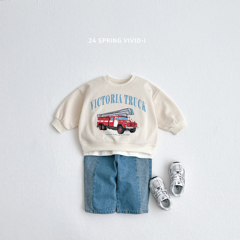 Vivid I - Korean Children Fashion - #designkidswear - Dart Slit Jeans - 7