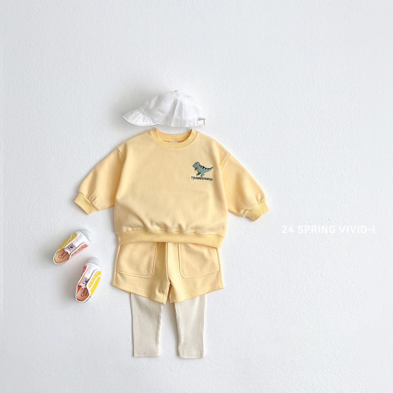 Vivid I - Korean Children Fashion - #designkidswear - Spring Rib Leggings - 5