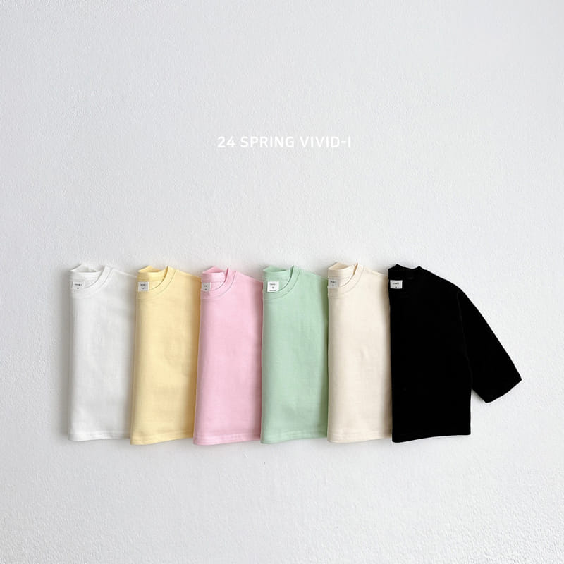 Vivid I - Korean Children Fashion - #discoveringself - Muzi Box Tee
