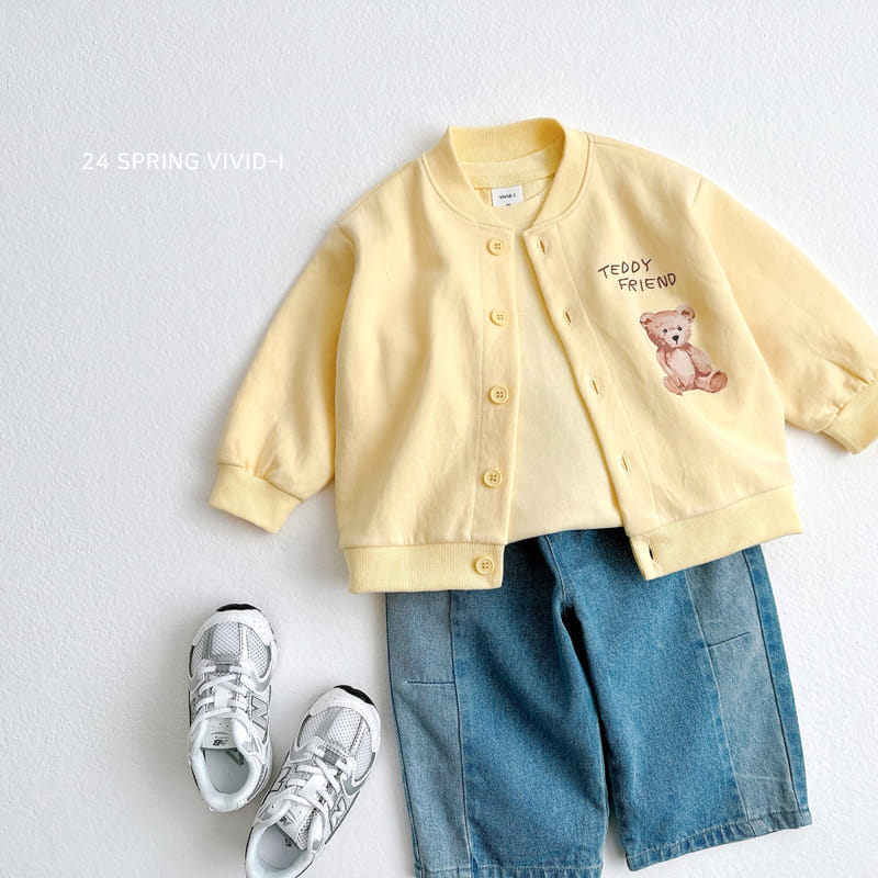 Vivid I - Korean Children Fashion - #fashionkids - Dart Slit Jeans - 9